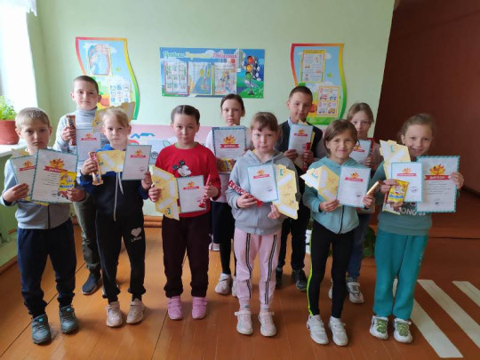Награждение участников всероссийской олимпиады школьников по математике "смарт Кенгуру".